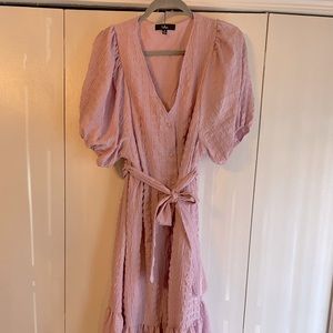 Lavender Peasant Dress Boho Lulu’s